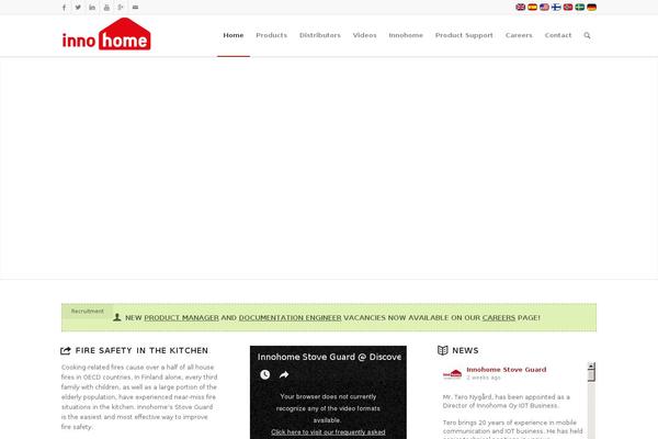 Uncode theme site design template sample