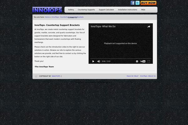 innotops.com site used WP-Creativix