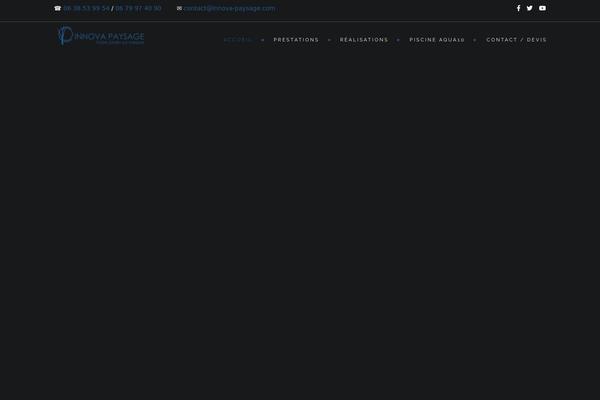 Innova theme site design template sample