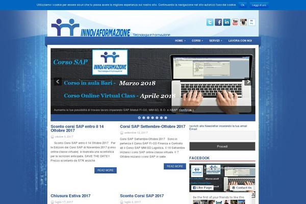 Innova theme site design template sample