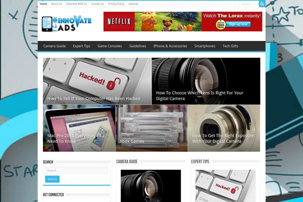 Sahifa theme site design template sample