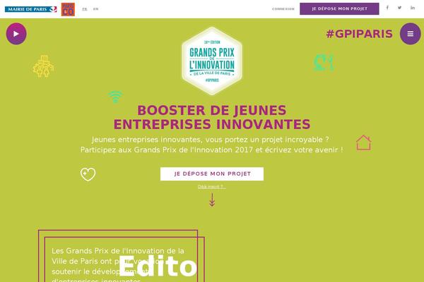 innovation-paris.com site used Comment