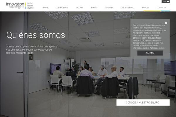 innovation.es site used Innovation2013