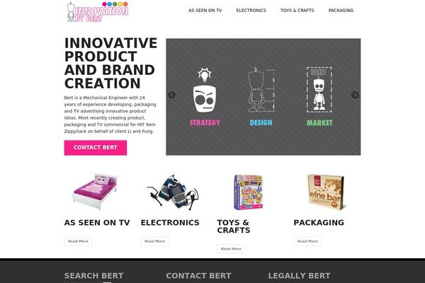 discover theme site design template sample