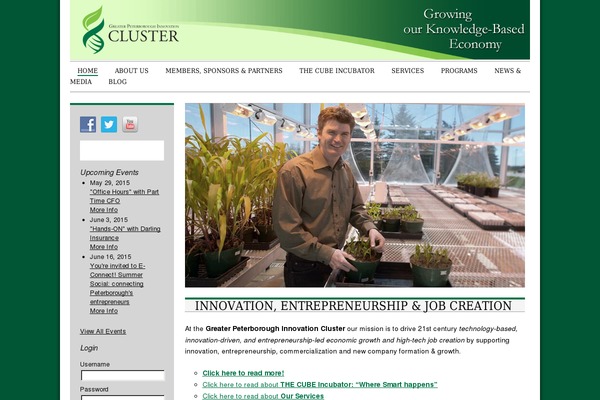 innovationcluster.ca site used Icpk