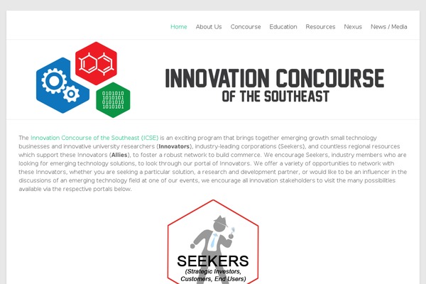 Spacious theme site design template sample