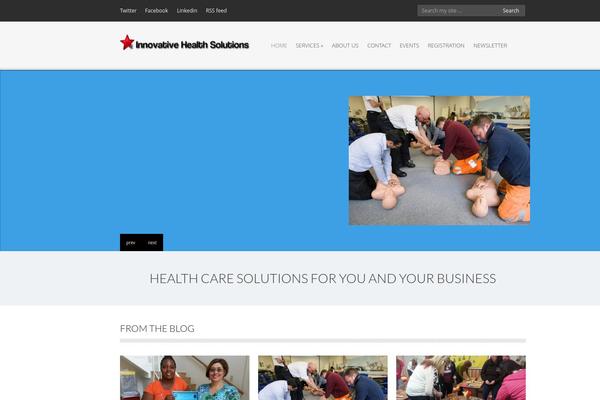 innovativehealthsolutions.com site used Django