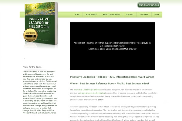 innovativeleadershipfieldbook.com site used NDesign