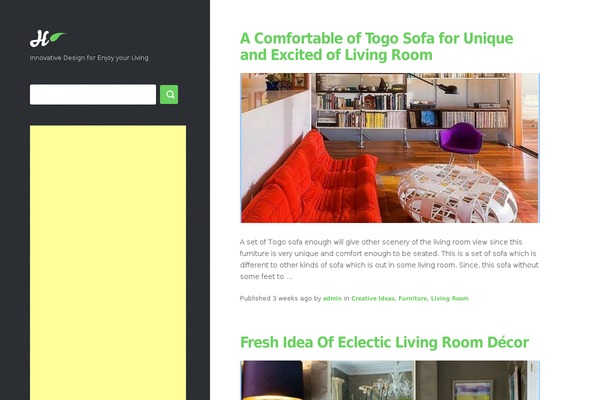 innovativeliving.net site used Blash