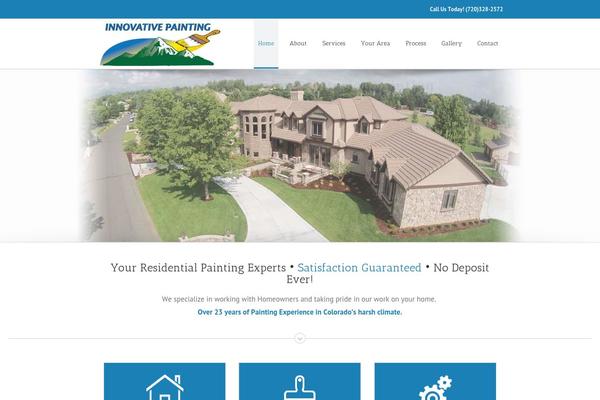Avada theme site design template sample