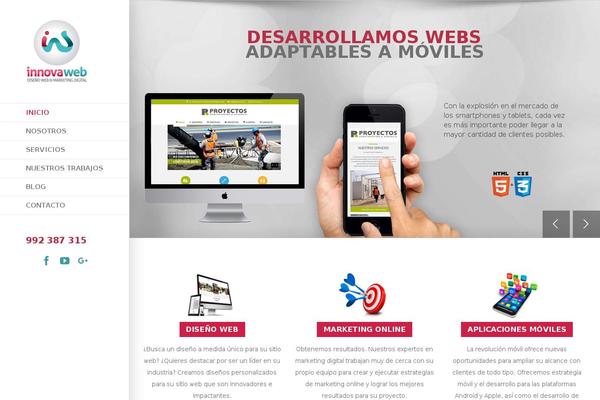 innovawebperu.com site used Innovatheme2