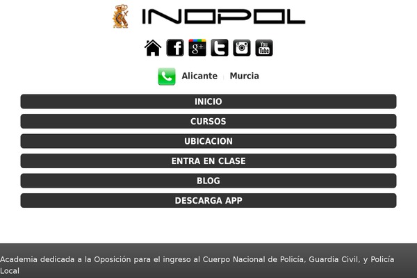 inopol.es site used Opulus-sombre
