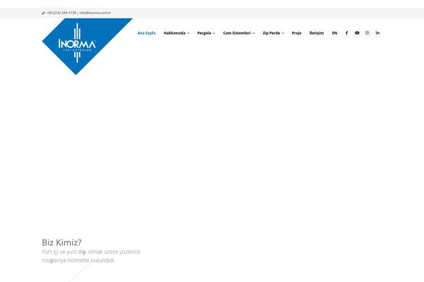 Porto theme site design template sample