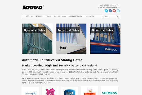 Canvas theme site design template sample