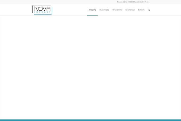 Inova theme site design template sample