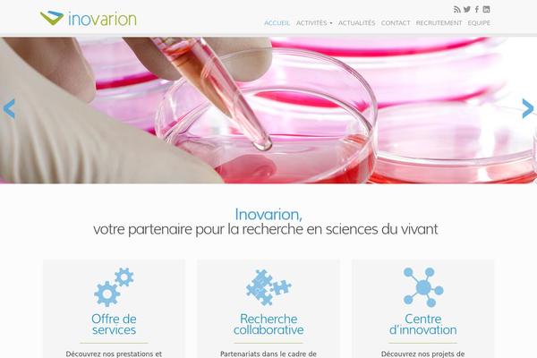 inovarion.com site used Adveris