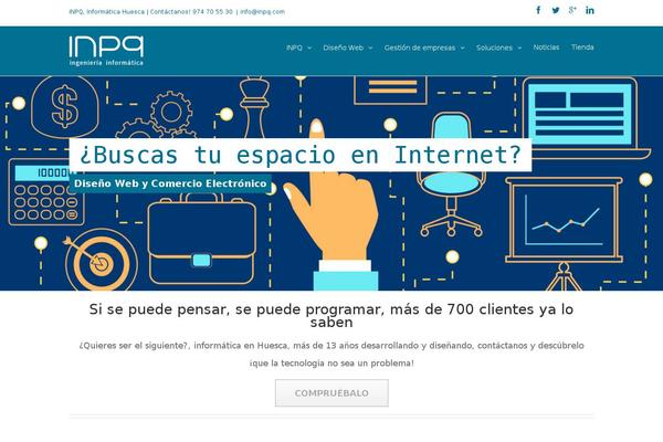 Site using Asesor de Cookies para normativa española plugin