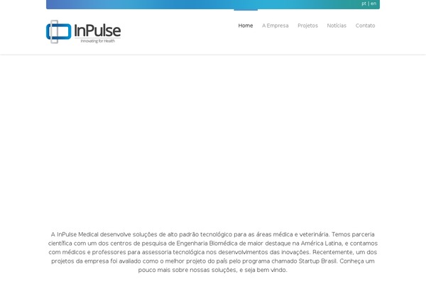 Inpulse theme site design template sample