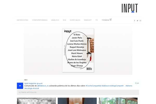 input.es site used Input