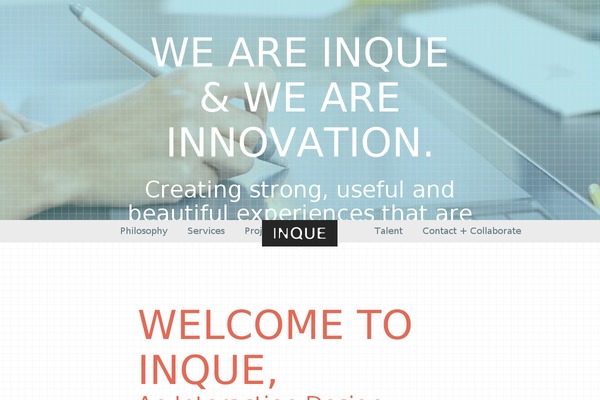 inquedesign.com site used Zillionlabs