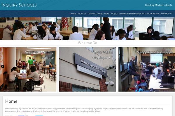 Spacious theme site design template sample