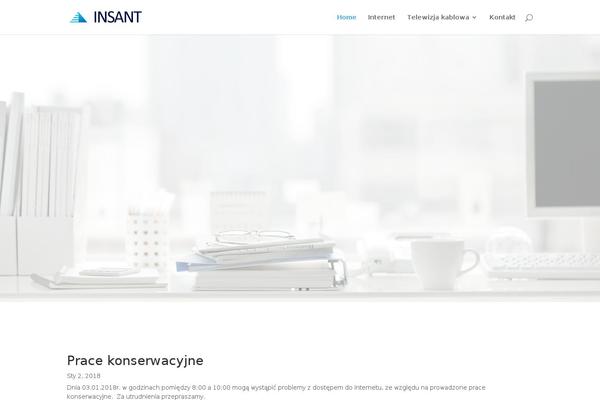 Divi theme site design template sample