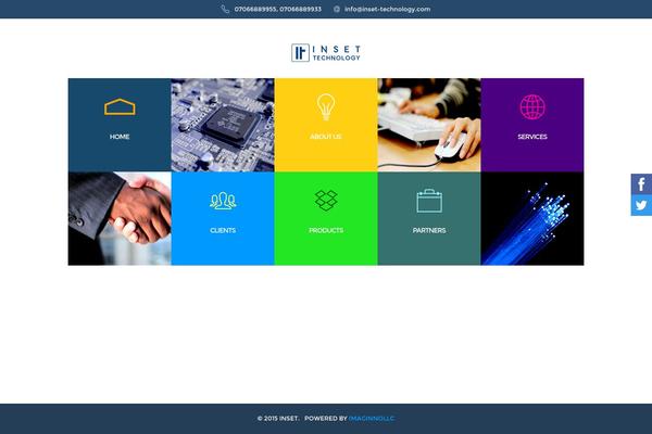 Stockholm theme site design template sample