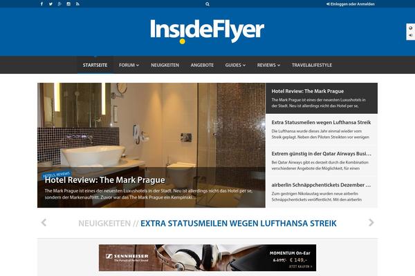 insideflyer.de site used Insideflyer