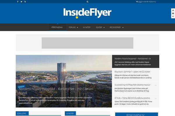 insideflyer.se site used Insideflyer