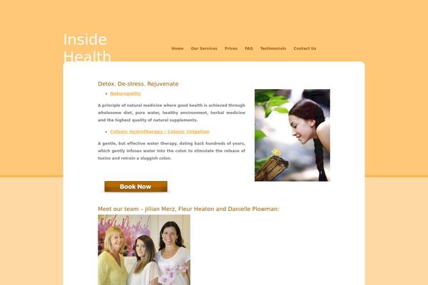 insidehealth.co.nz site used Leafbrush