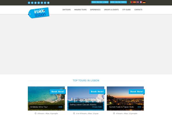 Tour Package v.2.1 theme site design template sample