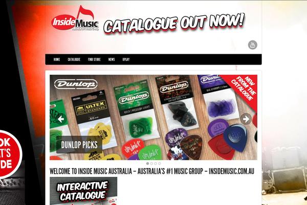 insidemusic.com.au site used Origin-ultimate-theme