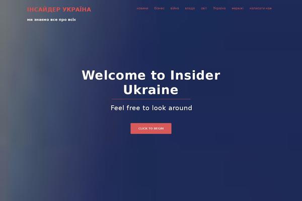 Sydney theme site design template sample