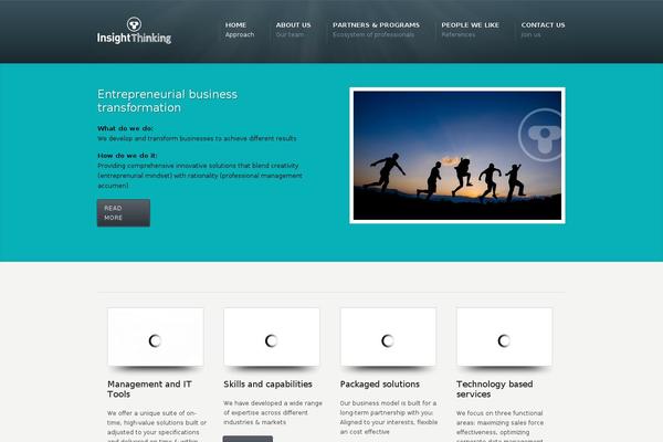 Karma theme site design template sample