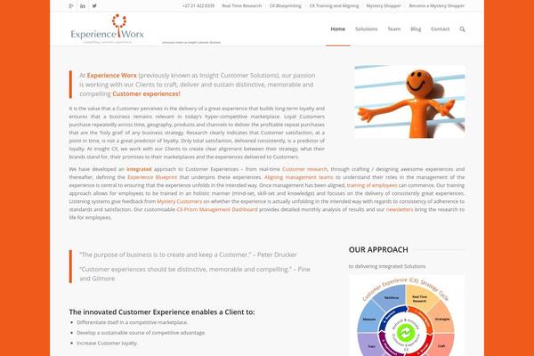 Enfold theme site design template sample