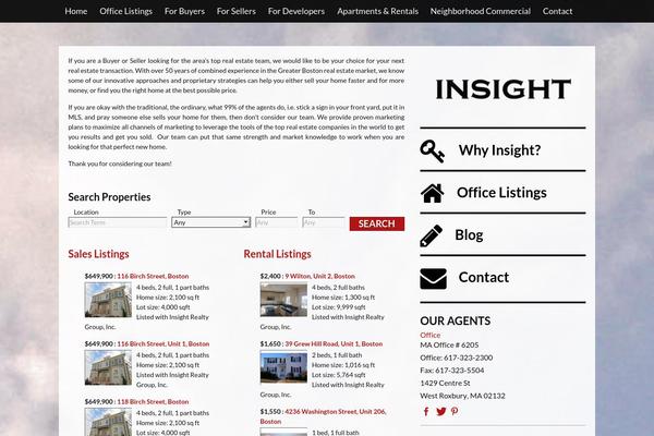 insightrealtygroup.com site used Picture Perfect