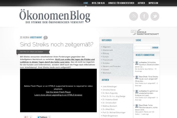insm-oekonomenblog.de site used Relaunch-2014