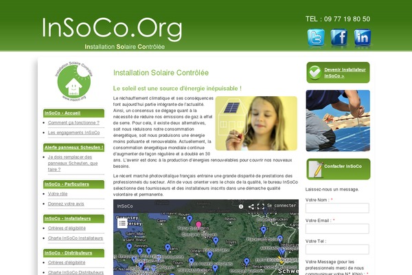 insoco.org site used Soluris