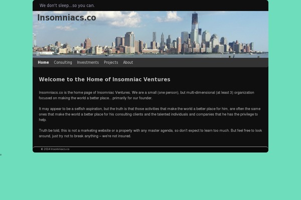 insomniacs.co site used Aspen