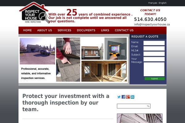 inspectyourhouse.ca site used Inspect-house