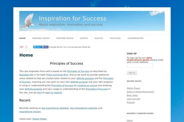 inspiration-for-success.com site used Success