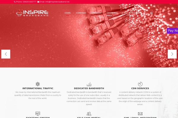 inspirebroadband.net site used Organ