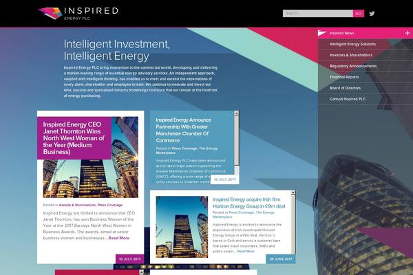 inspiredplc.co.uk site used Ies