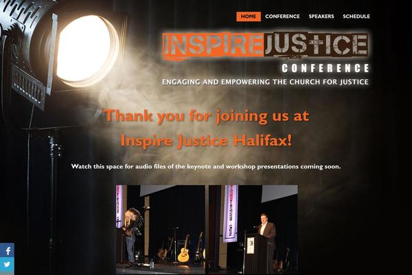 inspirejustice.ca site used Inspirejustice