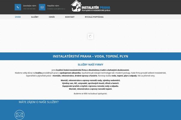 instalater-praha.net site used Instalater_praha_theme