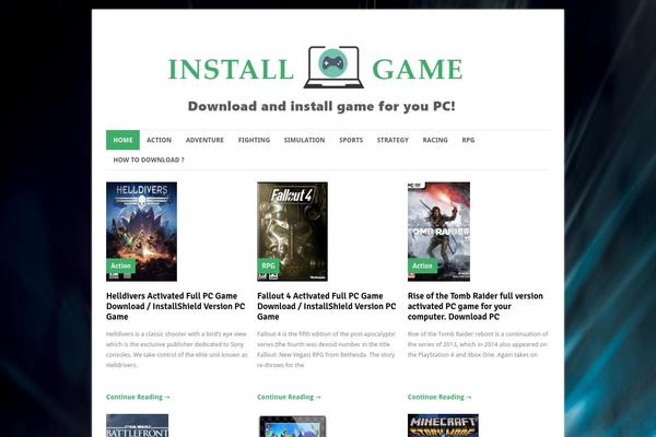 Publisher theme site design template sample