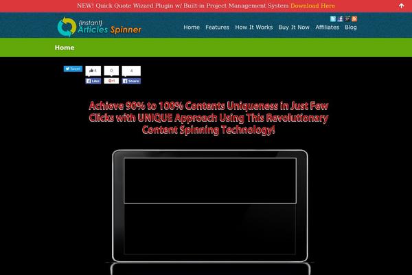 instantarticlesspinner.com site used Dynathemes_extended_license