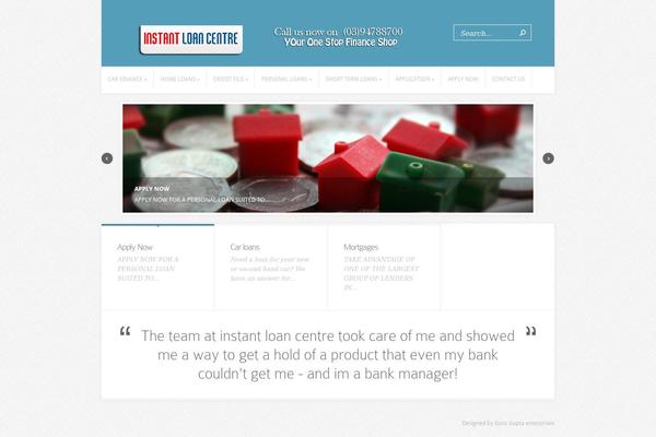 Trim theme site design template sample