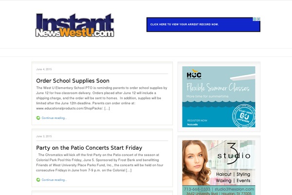 Fresh News theme site design template sample