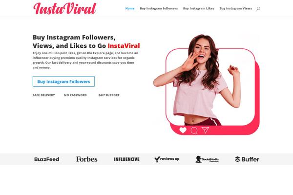 Divi theme site design template sample